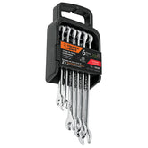 Juego de 6 llaves combinadas desde 5/16" hasta 5/8" truper